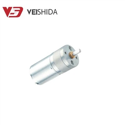 12V 25mm 370 Micrimhilseogra DC Brushed Gear Motor
